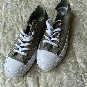 New Rare Converse Chuck Taylor All Star Ox- Washed Linen